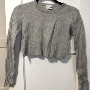 Babaton Long sleeve Cropped Sweater